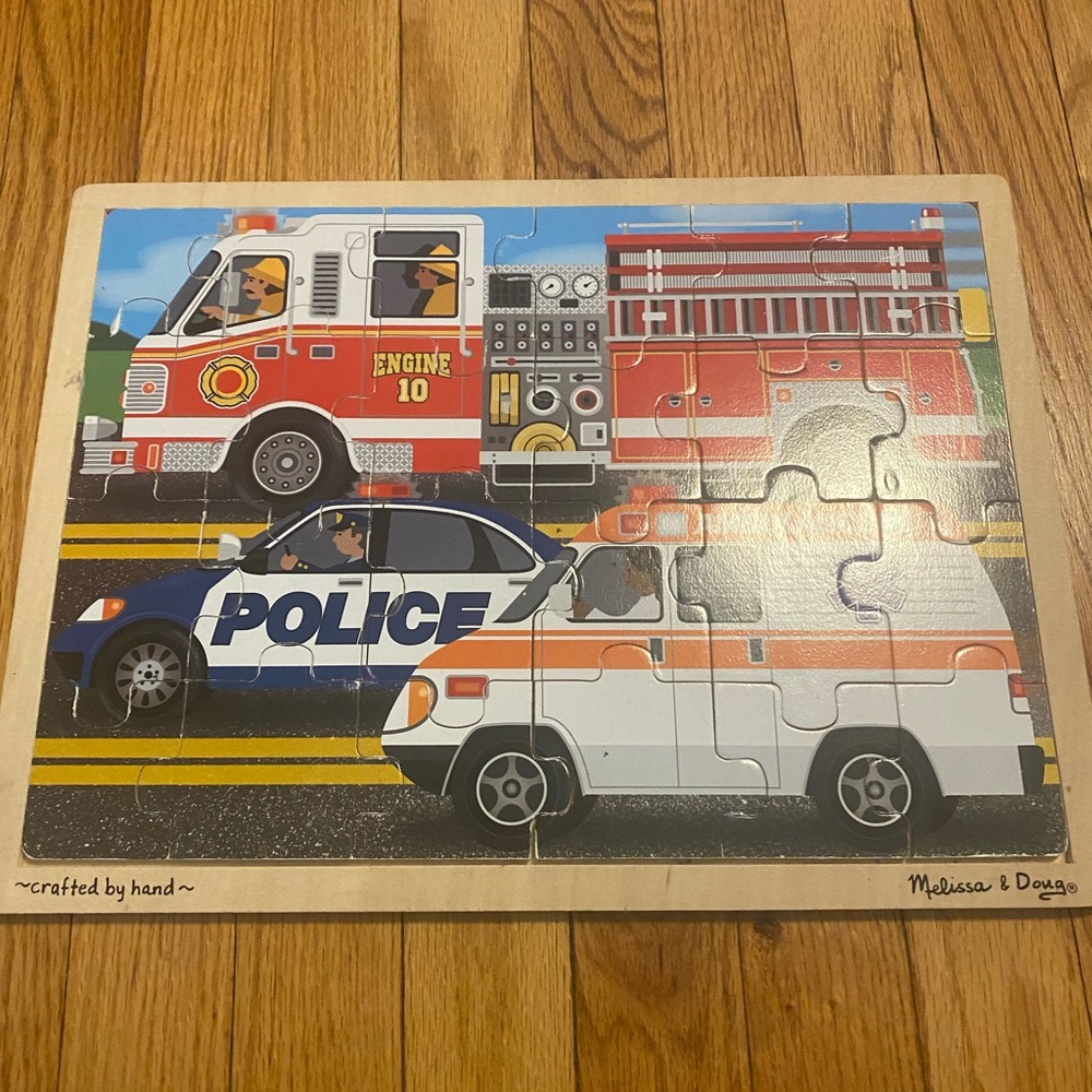 Wooden puzzle for kids
